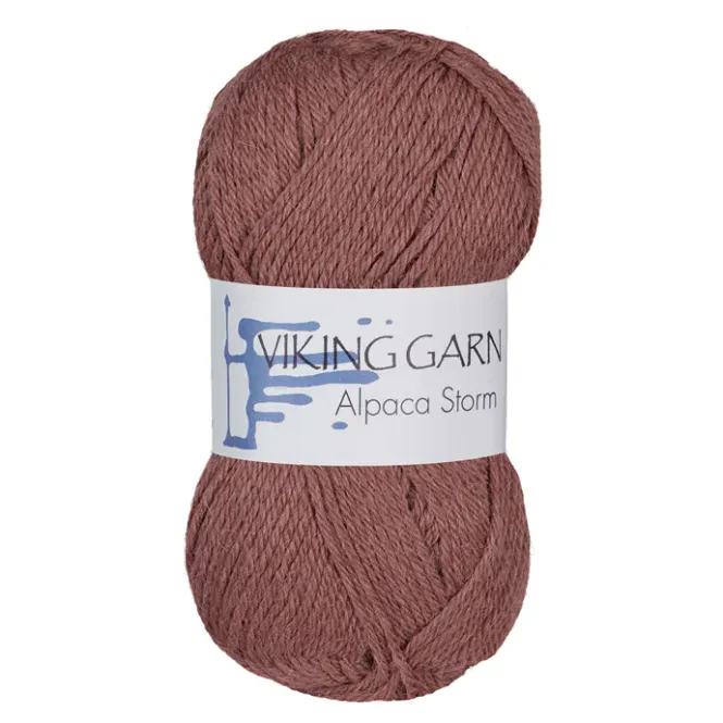 Hovedbilde 555 Alpaca Storm Brunrød