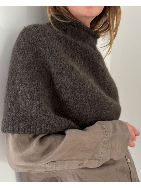 Plain Yoke Poncho