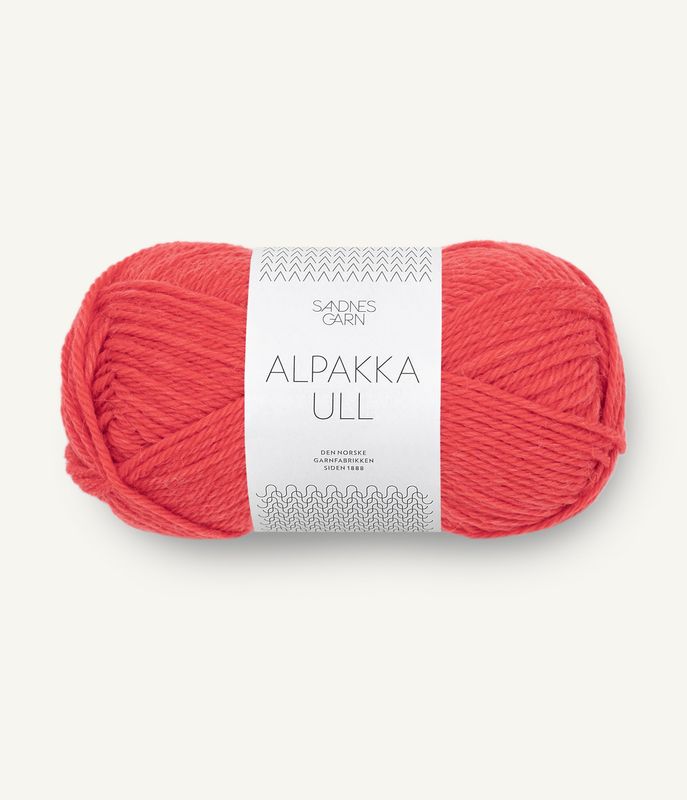 UT Alpakka Ull 4008 Poppy