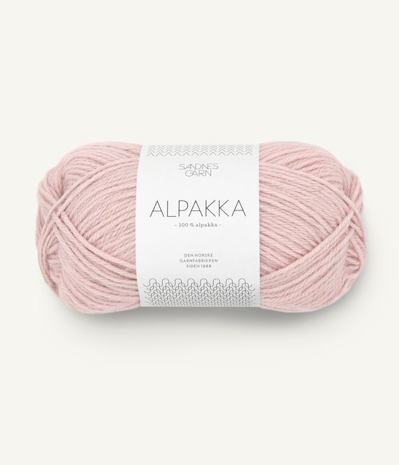 Hovedbilde UT Alpakka 3511 Pudder Rosa 