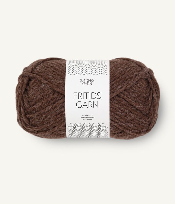 Fritidsgarn 4071 Mørk Brun