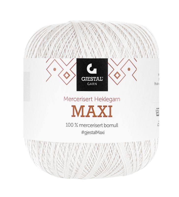102 Maxi Hvit