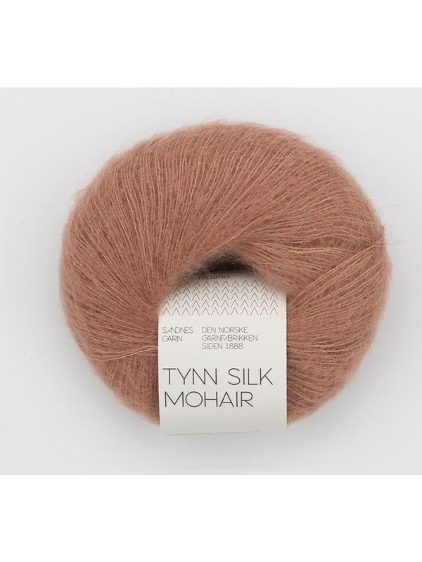 Tynn Silk Mohair 3342 Mocha Mousse