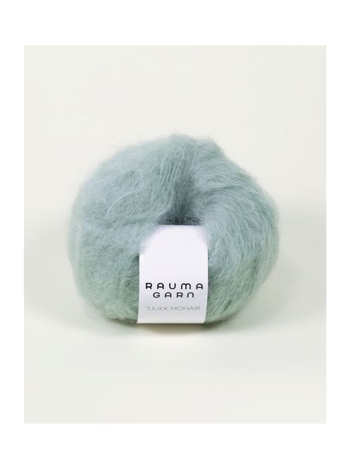 Hovedbilde Tjukk Mohair 075 Sjøsprøyt