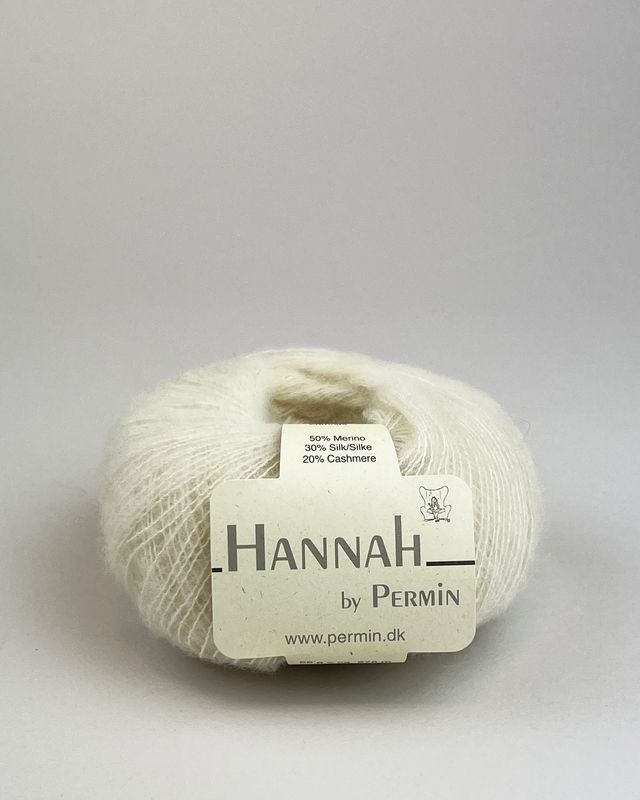 Hannah 880119 Råhvit