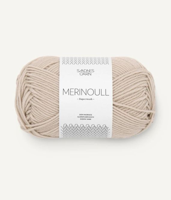 Hovedbilde Merinoull 2321 Marzipan 