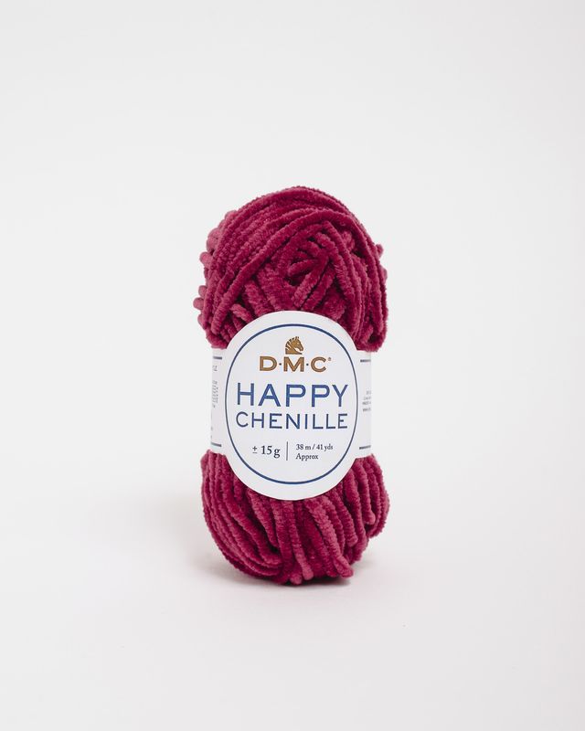 31 Happy Chenille Raspberry
