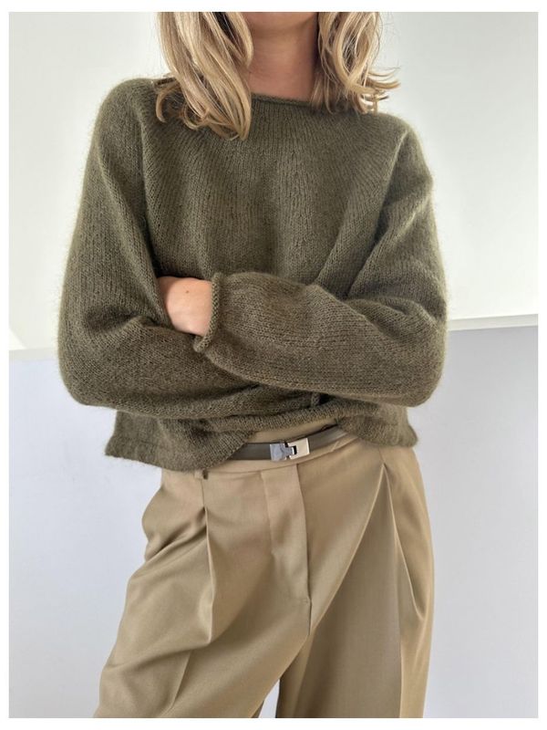 Plain Yoke Blouse