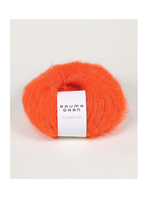 Hovedbilde Alpakka Lin 1354 Oransje