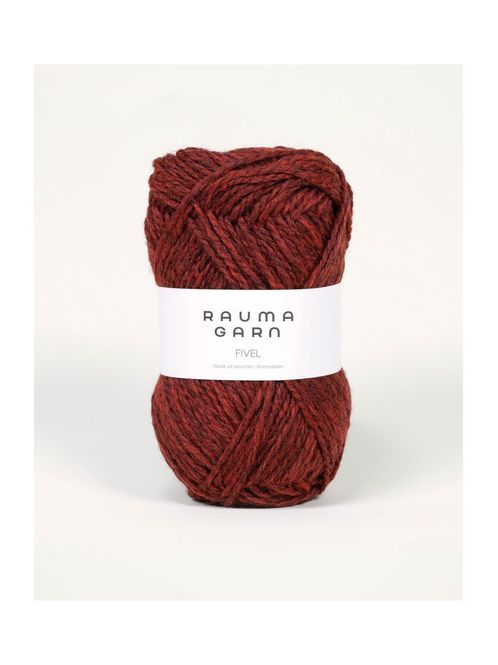 Hovedbilde Fivel 401 Rød melert