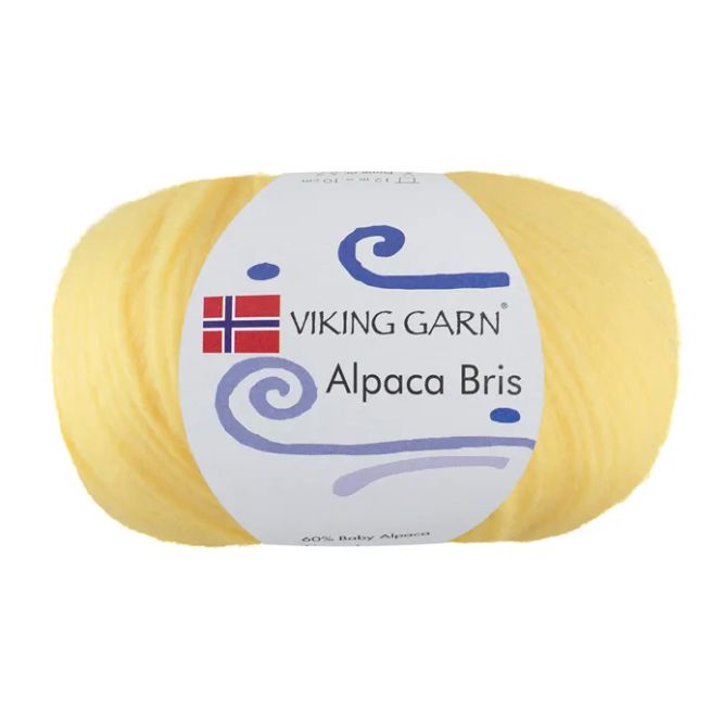 Hovedbilde 340 Alpaca Bris Lys gul