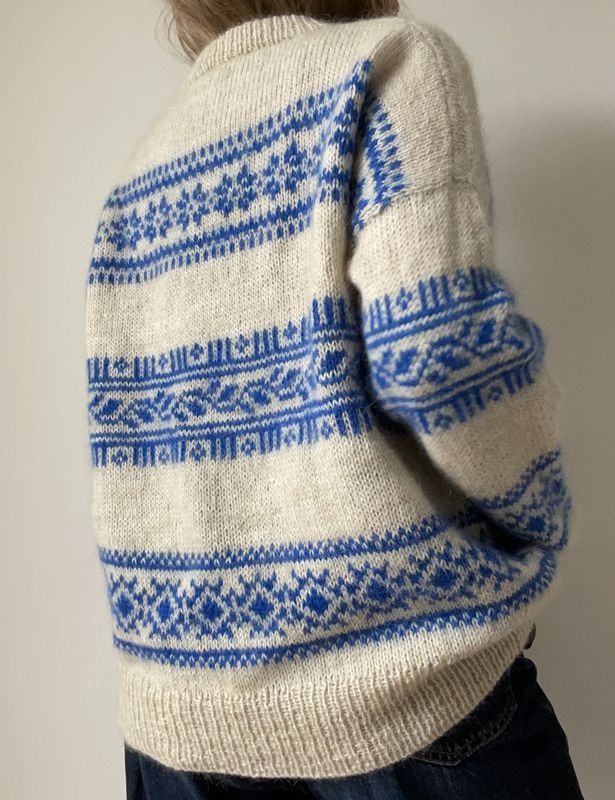 Porcelain sweater