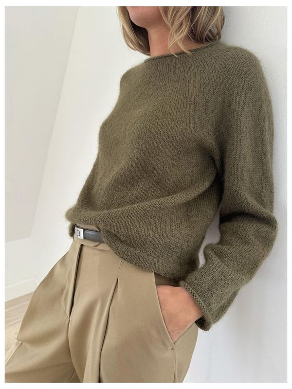 Plain Yoke Blouse