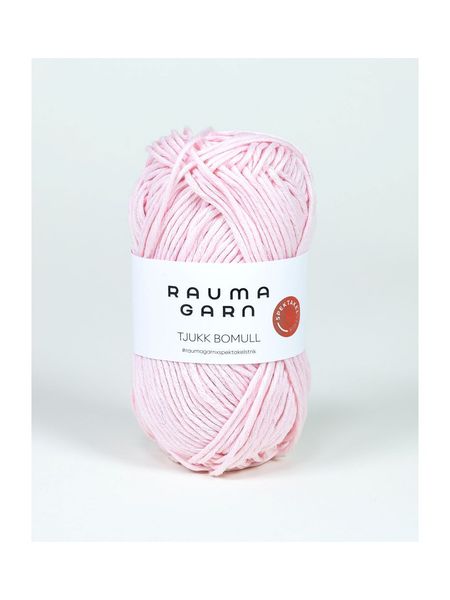 Hovedbilde 231 Tjukk Bomull Lys Rosa