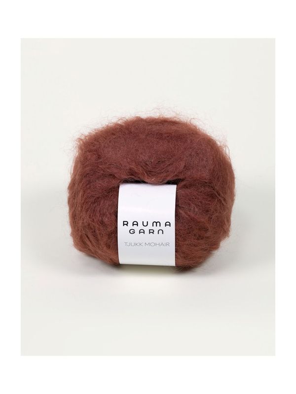Tjukk Mohair 161 Kastanje