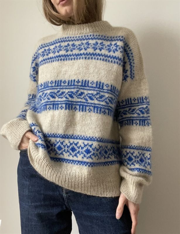 Porcelain sweater
