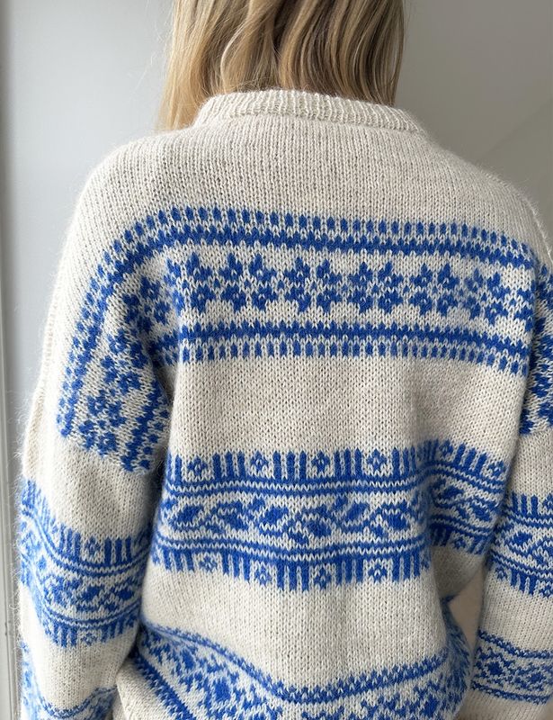 Porcelain sweater